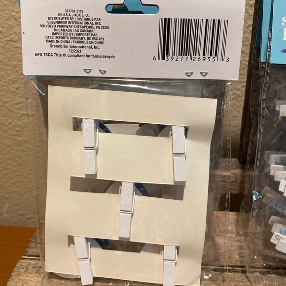 Sailboat Clips & Starfish Clips, Nautical Decorative Wood Clips, Nautical Clips - Picture 10 of 16